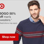Target : Sales on Men’s & Women’s Sweaters, Games, and Baby Essentials + More! Target : Sales on Men’s & Women’s Sweaters, Games, and Baby Essentials + More!