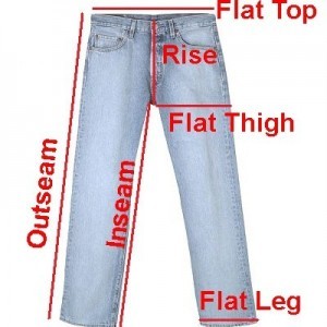 The Jean Size Chart : Need To Know : Fashion Feel Info