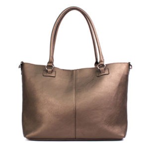 Roomy Dark Pewter Tote Bag